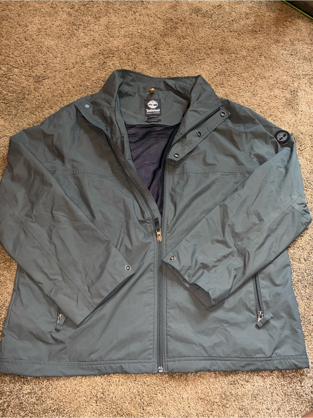 Timberland Waterproof Softshell Performance Jacket (Gray/Charcoal)